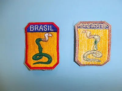 B3635 WW 2 Brazil Army Expeditionary Force Brasil 2nd Model Shoulder Patch IR17C • $17