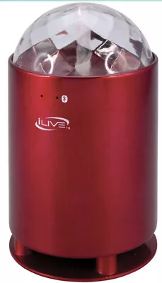 ILive Portable Wireless Speaker With Color Changing LED Light Effects Disco Ball • $14.99