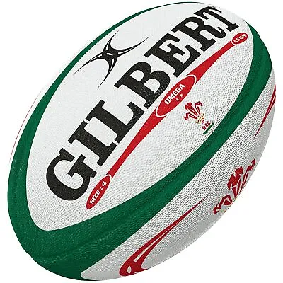 Gilbert Wales Rugby - Match Ball - Omega WRU - Size: 4 • £20