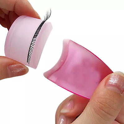 Cute False Eyelash Applicator Mascara Eyelash Clip Curler Tweeze__- • $6.74