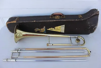 Bach Stradivarius New York Model 6 IV Bb Trombone PROFESSIONAL VINTAGE !!! • $1599.99