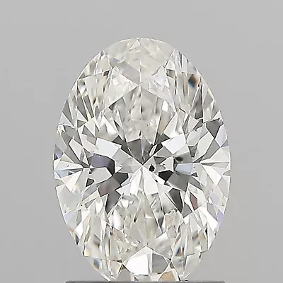 Oval Brilliant Cut IGI Certified G SI1 LabGrown Man Made Diamond 1.69 Carat • $3346