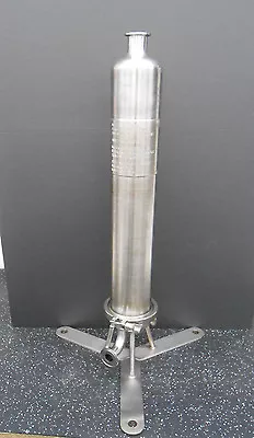 MILLIPORE CES3689 STAINLESS STEEL FILTER HOUSING 4  X 21  USED GOOD CONDITION • $299.99