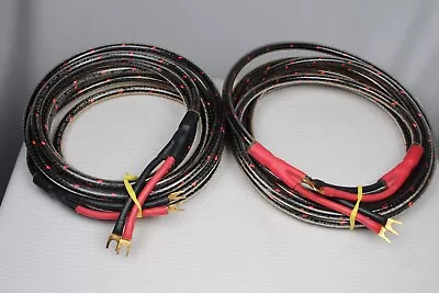 $550 • Buy WIREWORLD EQUINOX  Speaker Cables 16 Ft (Set Of 2) Good Condition Tested & Works