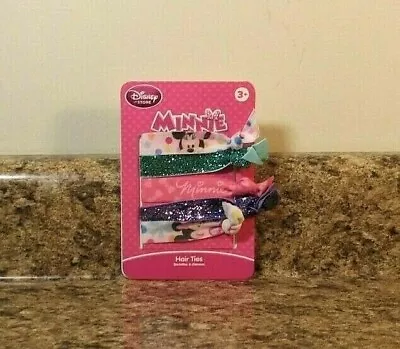 Disney Store Minnie Mouse Hair Ties Set NEW • $7.95