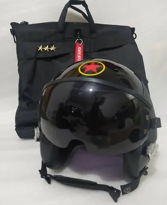 Hgu-55 Bogie Bandit Top Gun Movie Prop Naval Aviator Fighter Pilot Helmet • $480