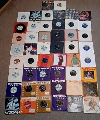 50  Tamla Motown / Motown    7   Vinyl Record Joblot Singles  • £27.99