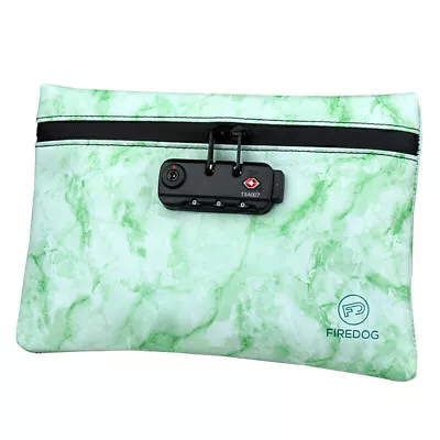 Travel Cosmetic Wallet Bag Smell-Proof Storage Pouch Bag With Combination Lock • $14.50
