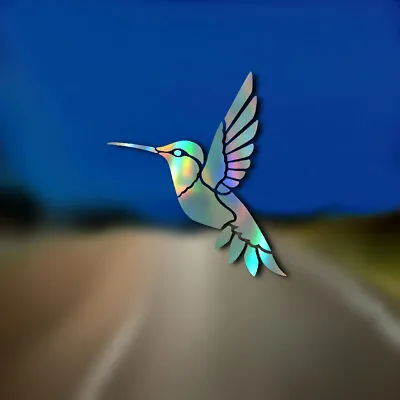 Humming Bird Decal -Choose Your Color!! • $6
