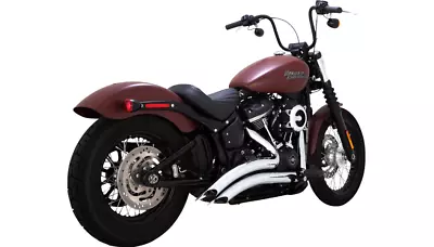 26377 Vance & Hines Chrome Big Radius Full Exhaust System 18-23 Harley Softail • $1099.99