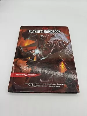 D&D Players Handbook Dungeons And Dragons Book Hardcover Core Rulebook Game • $10.50