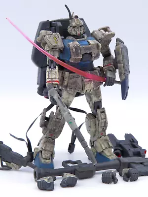 Gundam Figure - Battle Scarred RX-79G EZ-8 - Bandai MSIA 4  Anime Vtg • $149.99