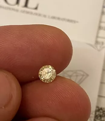 Certified 0.49 Carat K SI3 Round Brilliant Enhanced Natural Diamond 5.06mm EX • $154.95