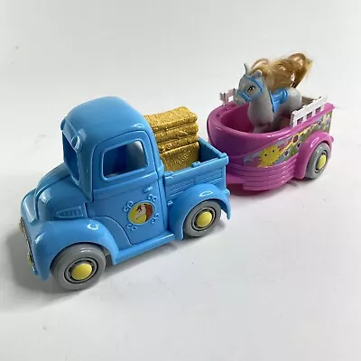 Fisher Price Loving Family  Pickup Horse Trailer & Pony  2004 Rare • $35.79