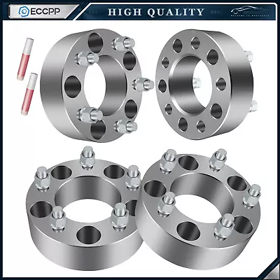 Wheel Spacers Adapters Fits Wrangler Grand Cherokee JK Offroad (4) 2  Jeep 5x5 • $86.95