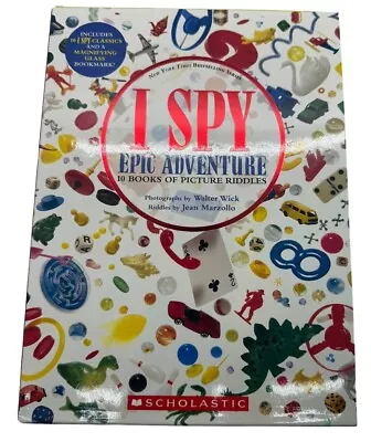 I SPY Epic Adventure 10 Books Of Picture Riddles Spy Boxed Set - Children Books • $31