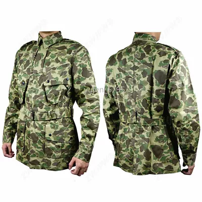 WW2 Army M42 Pacific Camouflage Duck Hunter Camouflage Cotton Paratrooper Unifor • $91.05