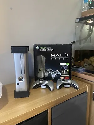 Boxed Xbox 360S (Slim) Limited Edition Halo Reach With Box • £210