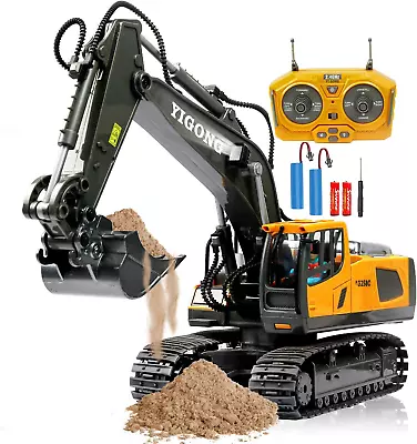 ID Gerilla Remote Control Excavator RC Digger Toy For Boys 11 Channel Hydrau... • $153.60