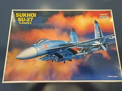 1/48 Sukhoi Su-27 Flanker-B Academy Amazing Shark Decals Photo-etch US Seller!! • $29.99