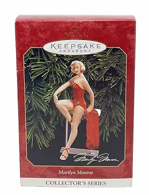 Hallmark Keepsake Marilyn Monroe 1999 Collector's Series #3 Christmas Ornament • $10