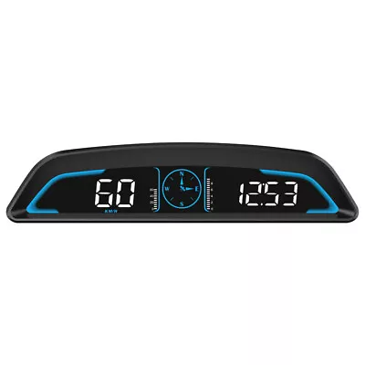 Digital GPS HUD Auto Speedometer Head Up Display Car Smart Alarm • $46.49