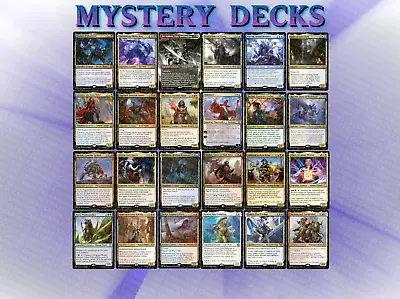 EDH Custom Commander Mystery Decks Casual 100 Card Ready To Play Decks! • $23.31