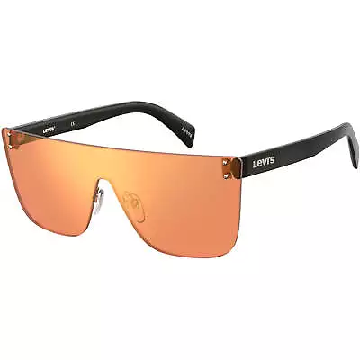 Levi's Unisex Sunglasses Orange Plastic Aviator Frame LEVI LV 1001/S 0L7Q/UW • $29.63