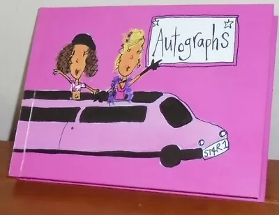 £2.99 • Buy NEW  Beth For Think Pink  60 Page Hard Back Autographs Book 15.5cm X 11.5cm