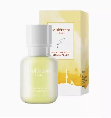 NIB Muldream Seoul Vegan Green Mild Vita Ampoule 1.85 Fl Oz Exp 06/2024  • $19.20