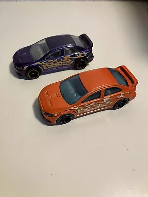 Hot Wheels Mitsubishi Lancer Evo Lot 2 Loose • $7.99