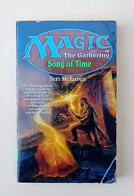 Magic The Gathering Book Song Of Time Teri McLaren 1996 • $14.97