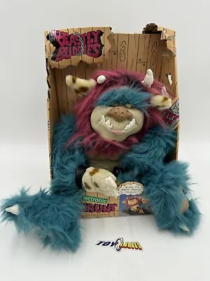MY PET MONSTER 1997 RARE BEASTLY BUDDIES 'GRUNT' With Box!! VOICE BOX WORKS!! • $899.99