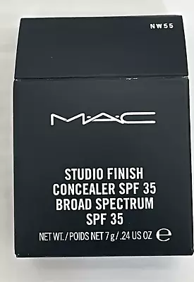MAC Studio Finish Concealer NW55 SPF 35 Broad Spectrumm0.24 Oz F536 • $16.19