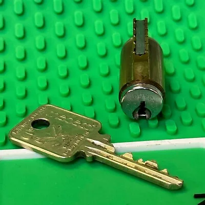 Medeco Biaxial 51S High Security KIK Key In Knob Cylinder W/ Key - PURPLE BELT • $28.20
