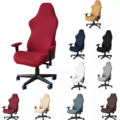 Gaming Chair Cover Universal Stretch Office Computer Racing Chair Seat Protector • $23.11