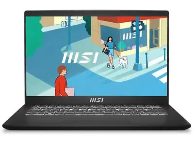MSI Modern 14  Ultra Thin Laptop Intel I5-1155G7 16GB 512GB NVMe SSD • $529