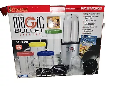 Magic Bullet Express Personal Blender 17 PC Set • $79.85