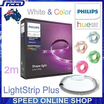 Philips Hue Lightstrip Plus - With AC Power Adapter - 16 Million Colors - 2m • $139