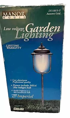 Manor House Low Voltage Garden Lighting LV11015-G Autumn Gold • $54.99