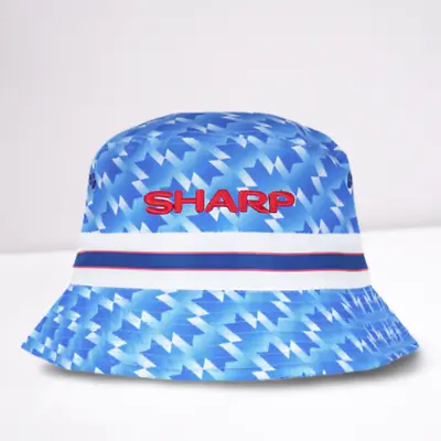 Manchester United 'SHARP' 1990 Away Kit Bucket Hat • £16