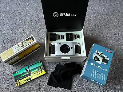 Lomography Belair X 6-12 Trailblazer Edition Medium Format Camera + 35mm Back • £52