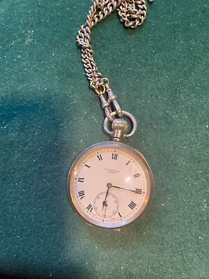 J W Benson Silver Pocket Watch • £500