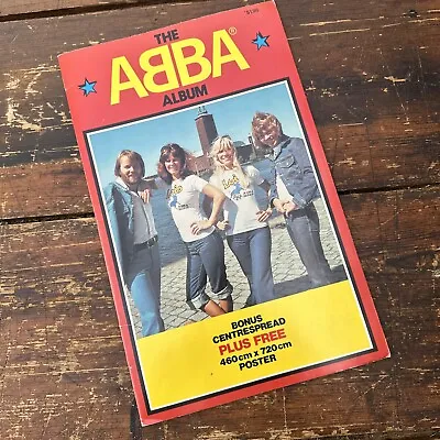 The ABBA Album Australia Reg Grundy ORIGINAL 1970's Huge Poster Untouched RARE • $200