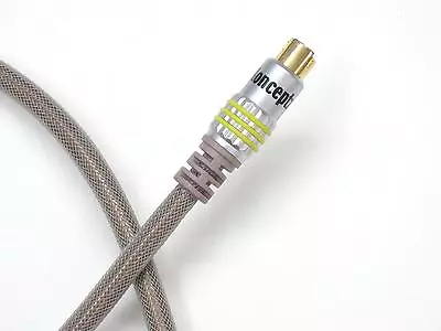 KnuKonceptz Double Shielded OFC S-Video SVideo Cable Gold Plated 16' 4 Pin 5M • $6.99