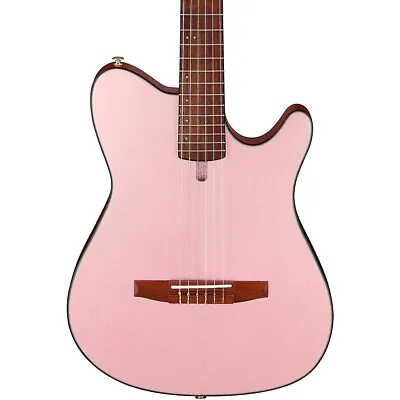 Ibanez FRH10N Nylon-String Acoustic-Electric Guitar Rose Gold Metallic Flat • $499.99