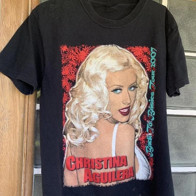 $19.79 • Buy Vintage Christina Aguilera T-shirt Cotton For Men Women All Size S-4XL NP1570