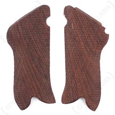 Luger P08 Wooden Pistol Grips - WW2 German Military Quality Walnut Reproductions • £17.95