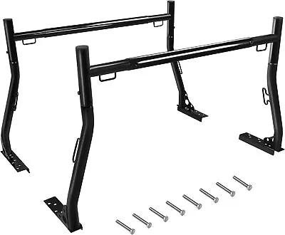 Universal Pickup Truck Ladder Rack Bed 700lbs Capacity Adjustable Heavy Duty • $112