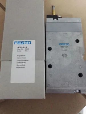 1PC New FESTO MFH-5-3/8-B 19705 Solenoid Valve • $130.83